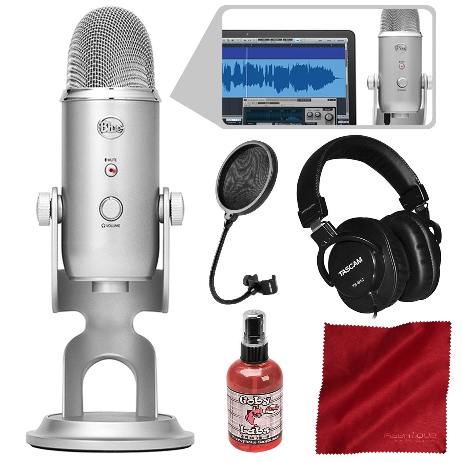 Blue Microphones Yeti Studio Usb Microphone All In One Professional Re Shopify