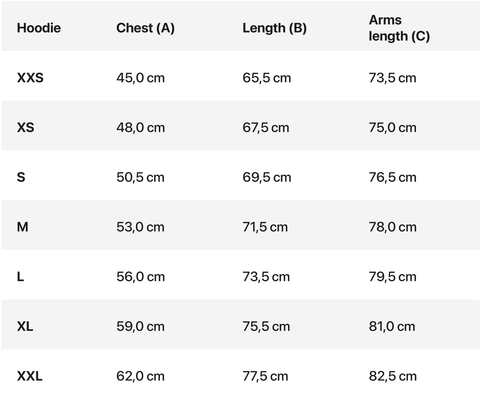 size-chart-hoodie