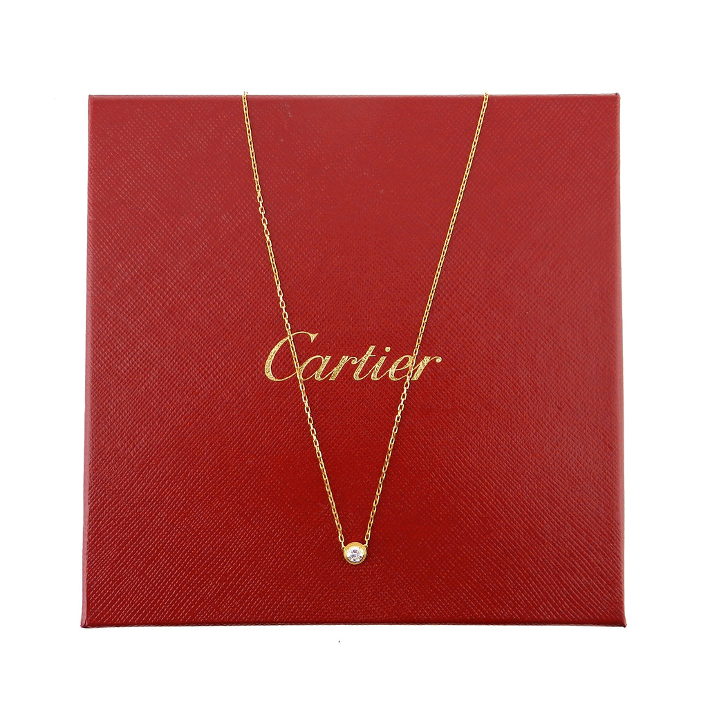 cartier spotlight necklace sizes