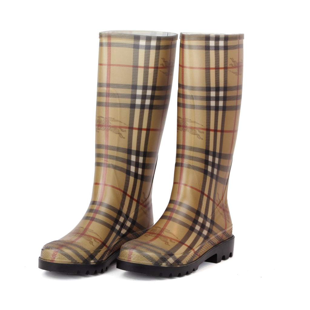 burberry classic rain boots