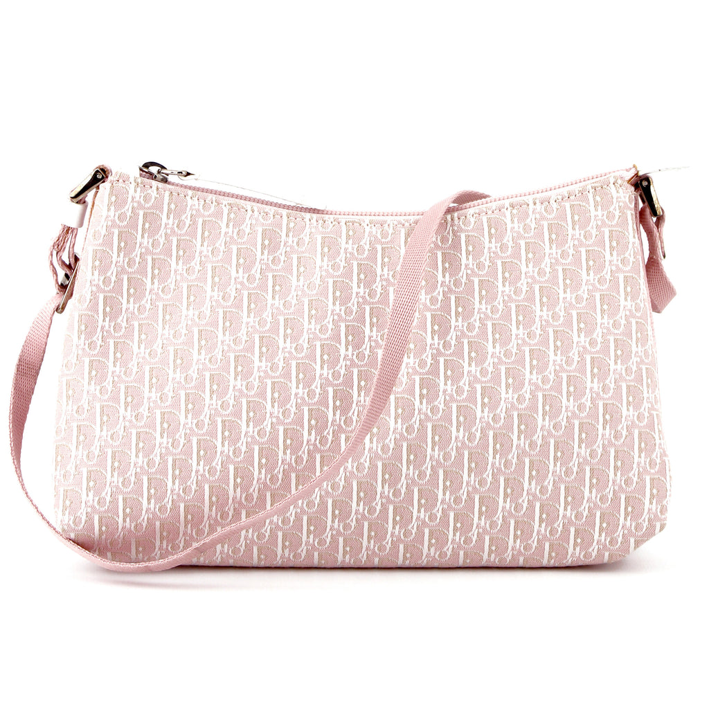 dior pink monogram bag