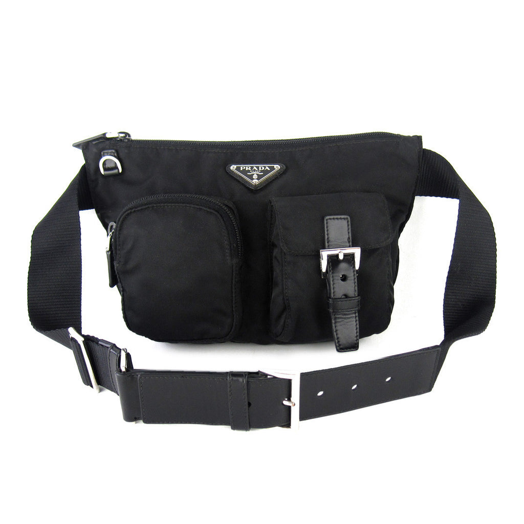 prada utility waist bag