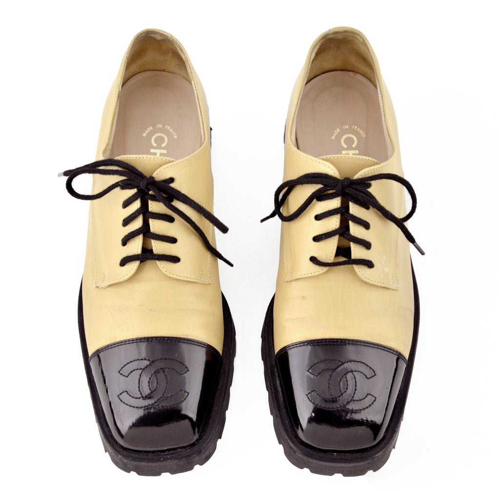 chanel oxford shoes