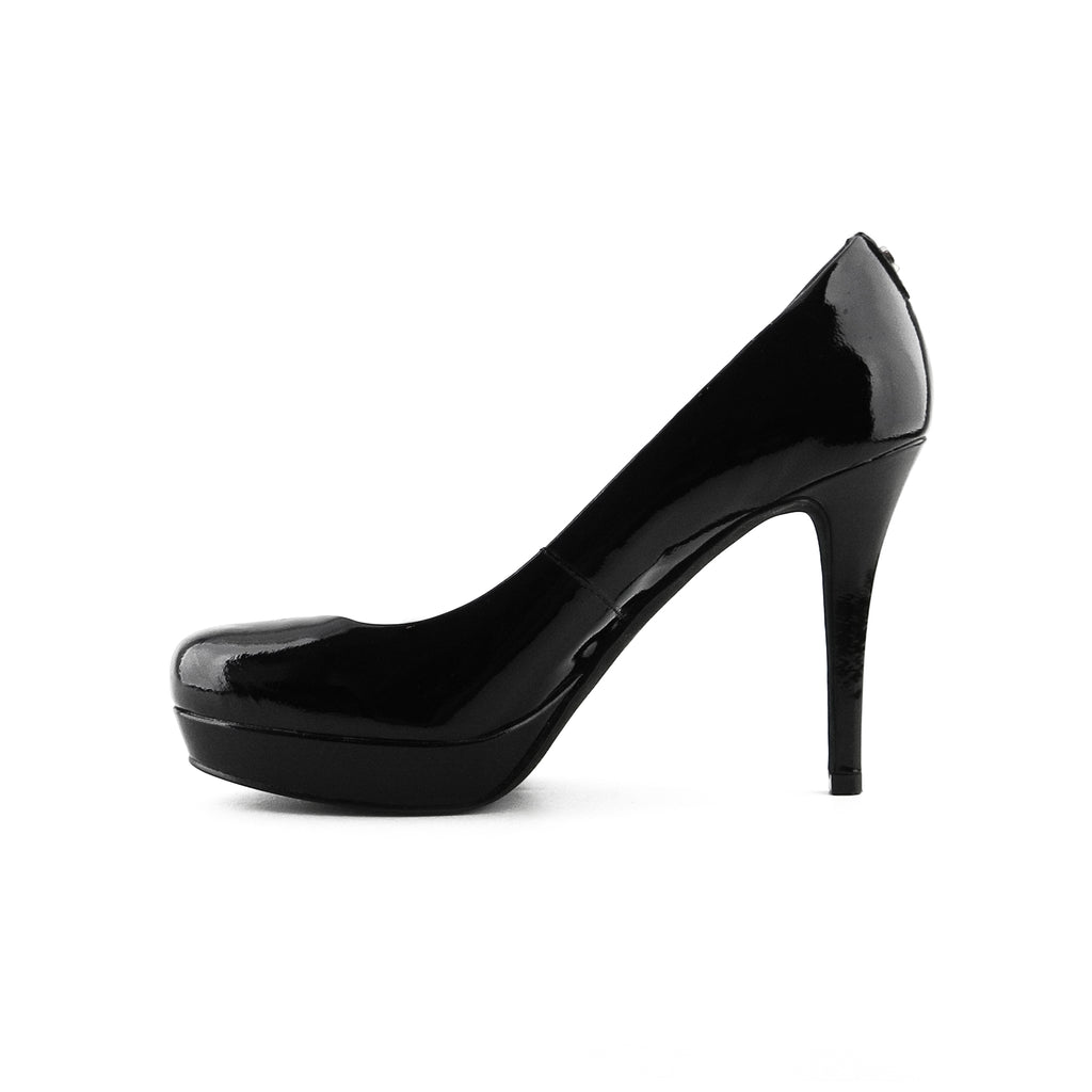  - Michael Kors Black Patent Classic Platform Pumps sz 