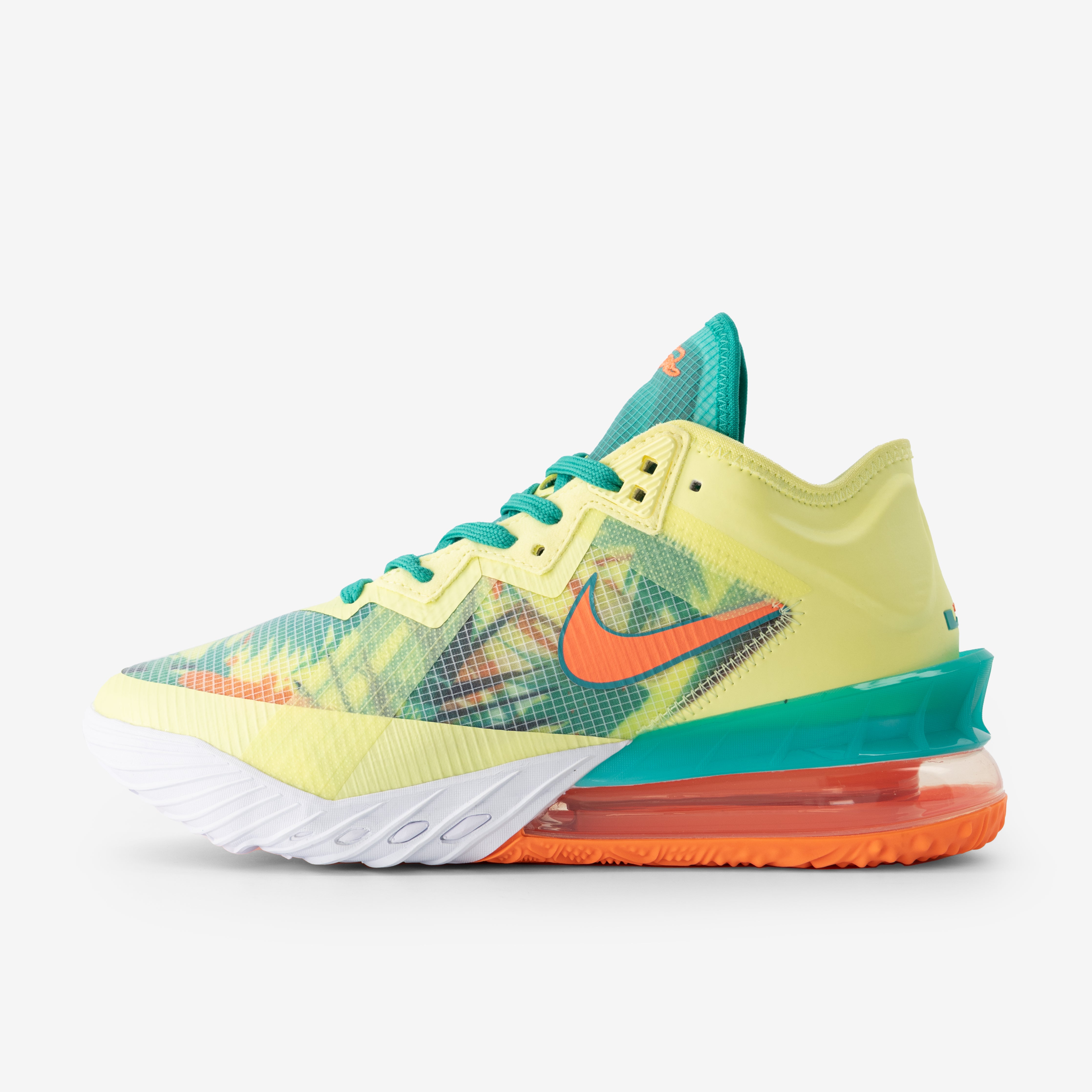 lebron 18 neon green