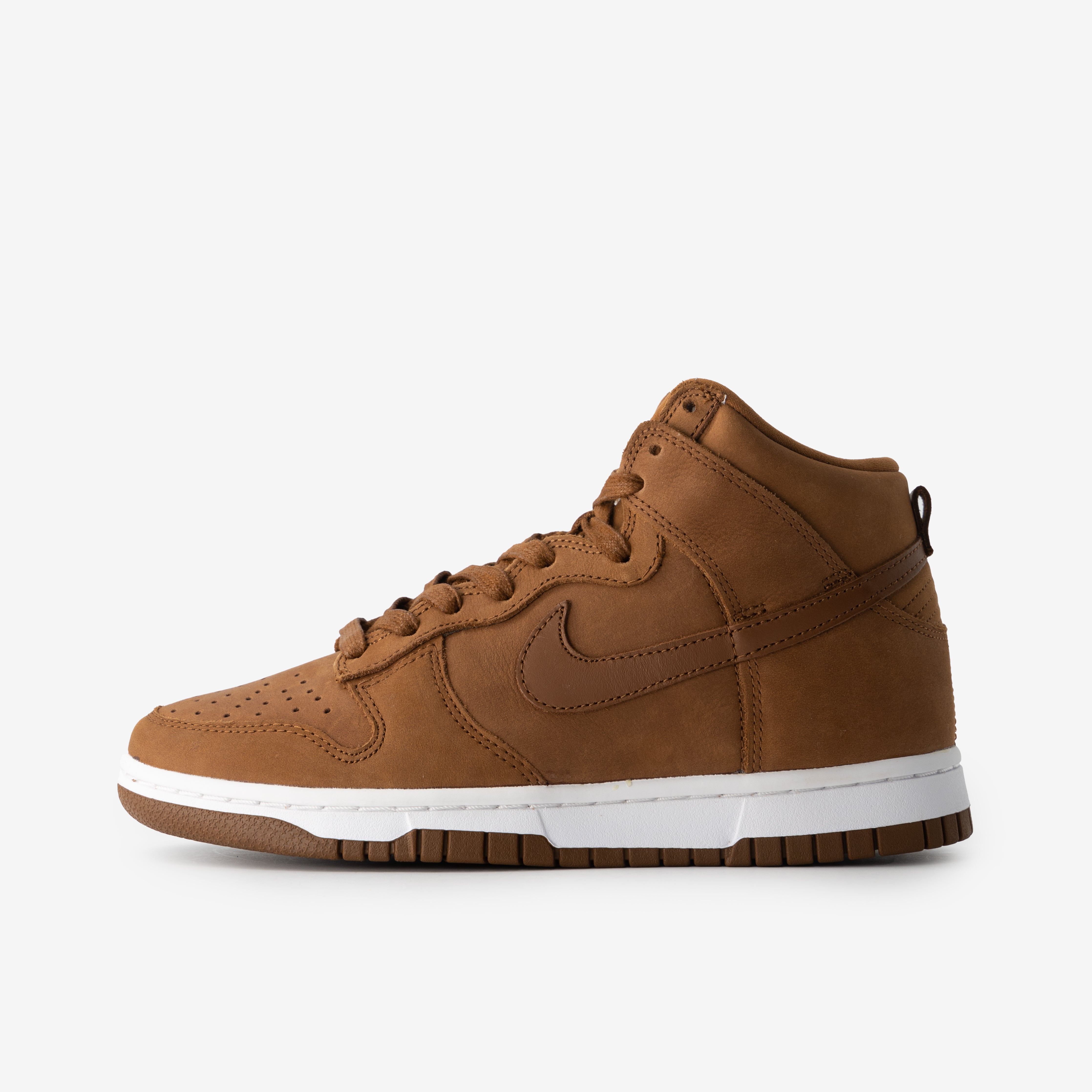 Men's shoes Nike Dunk High Retro White/ Gym Red-Yellow Ochre-Gum Med Brown