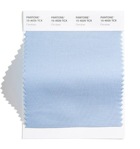 Pantone cerulean 