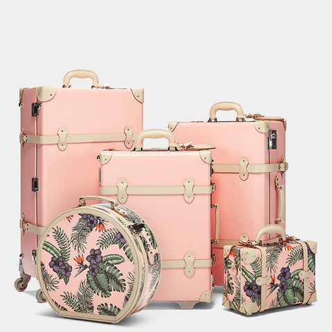 girly suitcase set