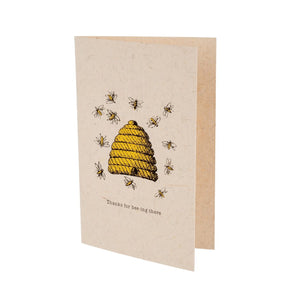 Thank You For Bee-ing There Card