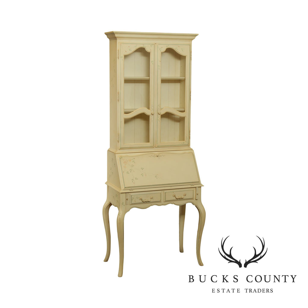 Ethan Allen Country French Collection Painted Secretary Desk