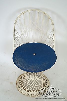 Russell Woodard Vintage Web Spun Fiberglass Fan Chair B Bucks