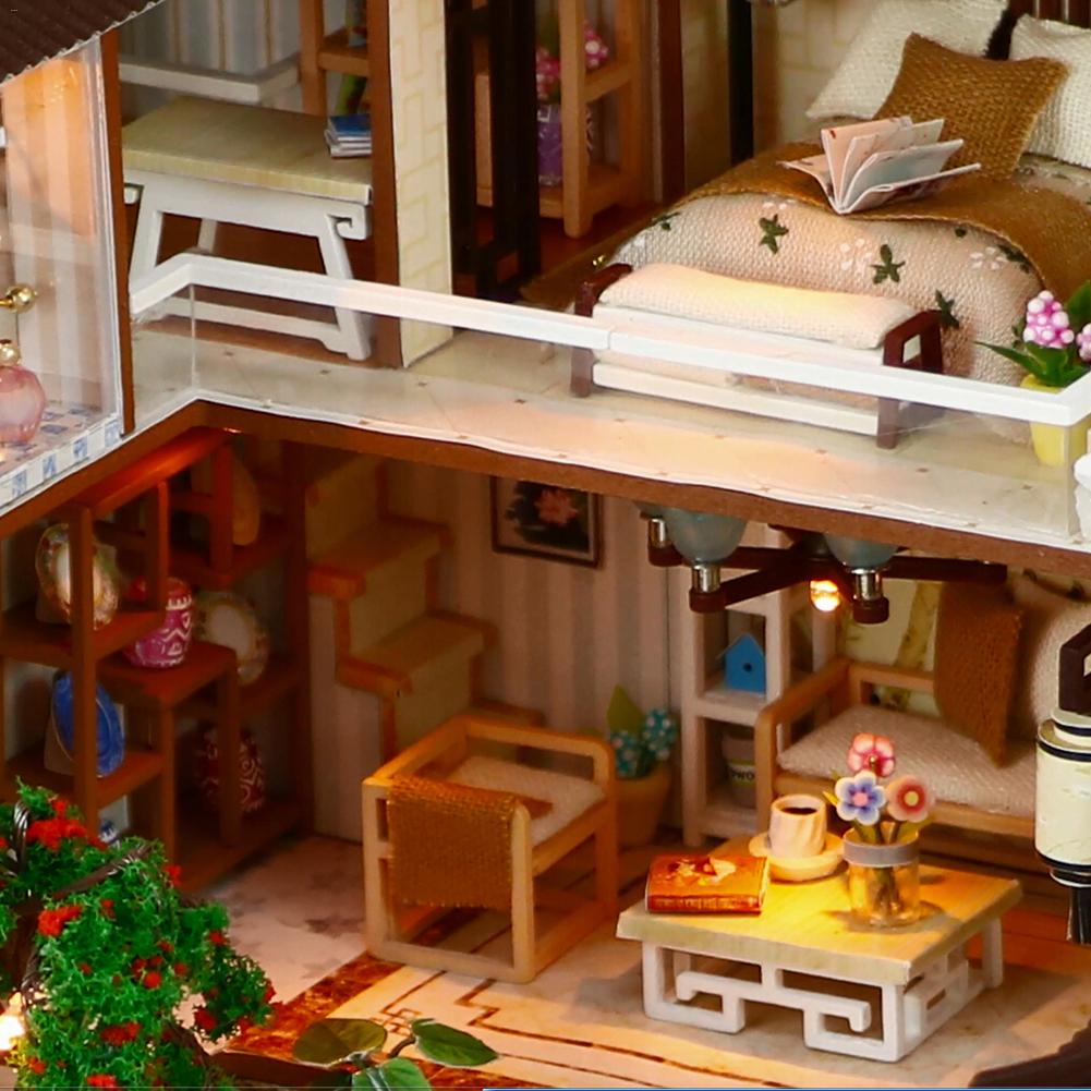 barbie wooden doll house
