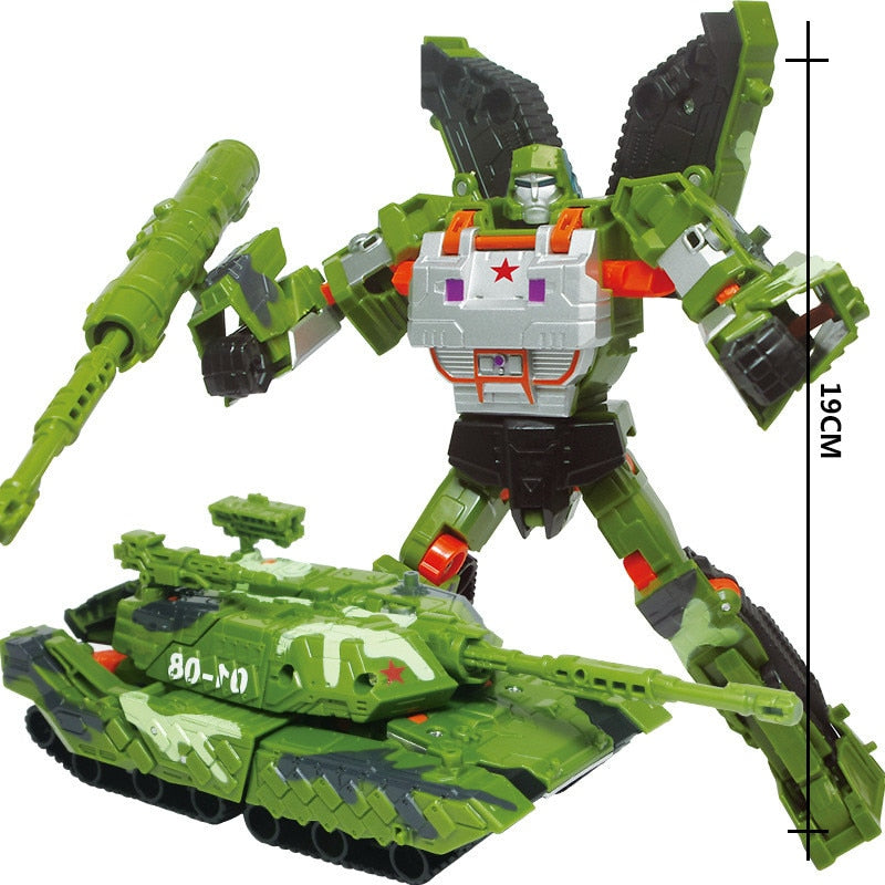 green robot toy