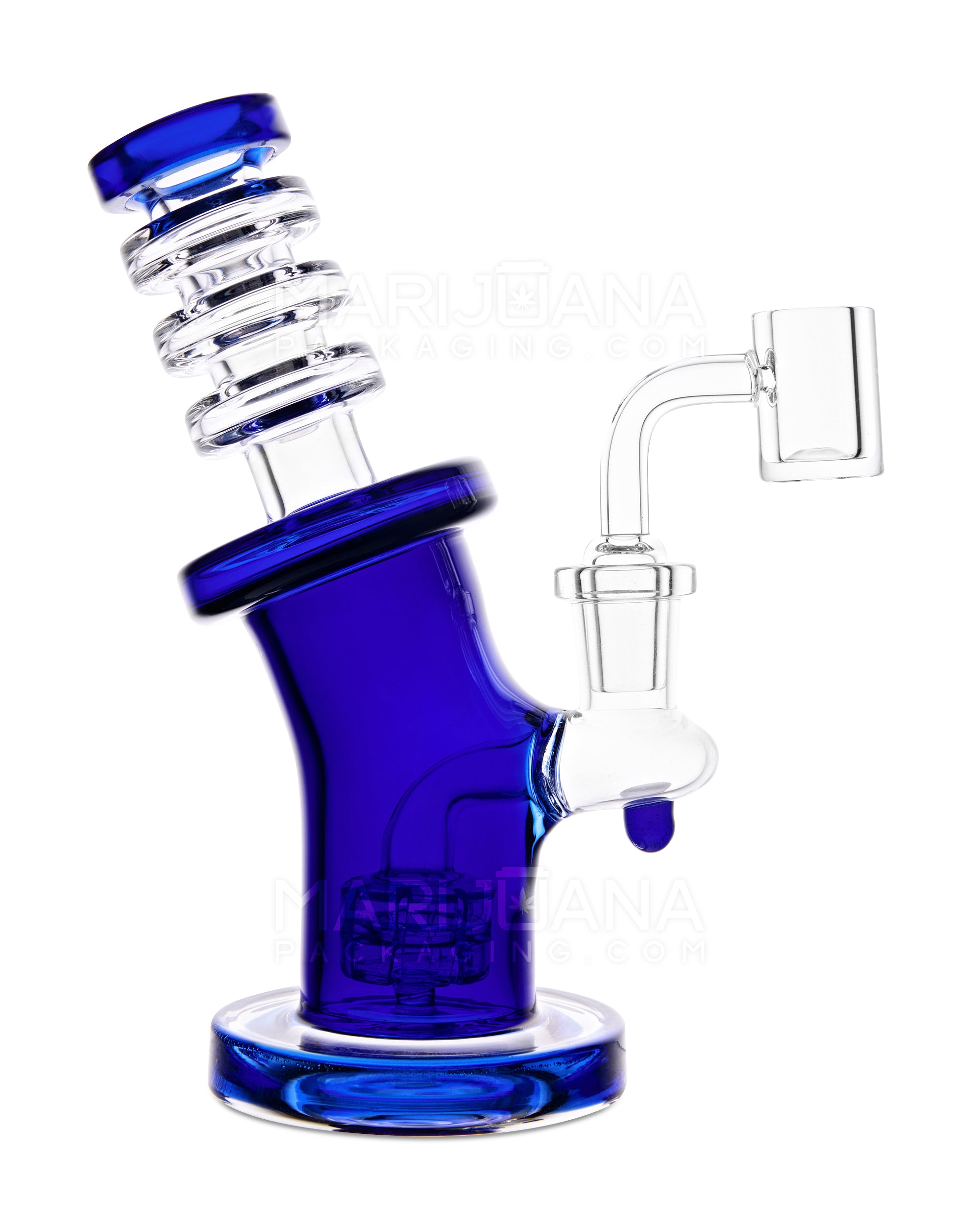 6 Inch Clear Glass Nectar Collector Dab Pipe - 10mm