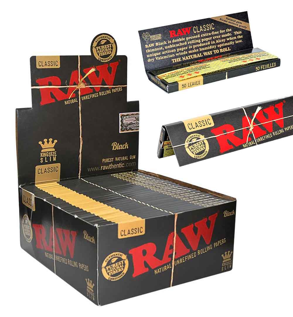  Gold Cigarette Rolling Papers, King Size 1 Sheet Per Pack, Shine Papers, Luxury Gift, Clean Burning