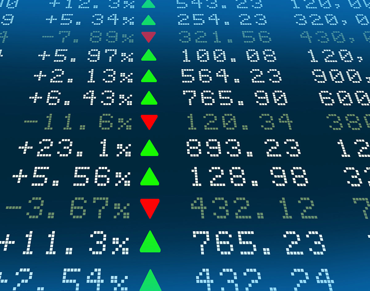 Digital Stock Exchange Panel | Marijuana Packaging