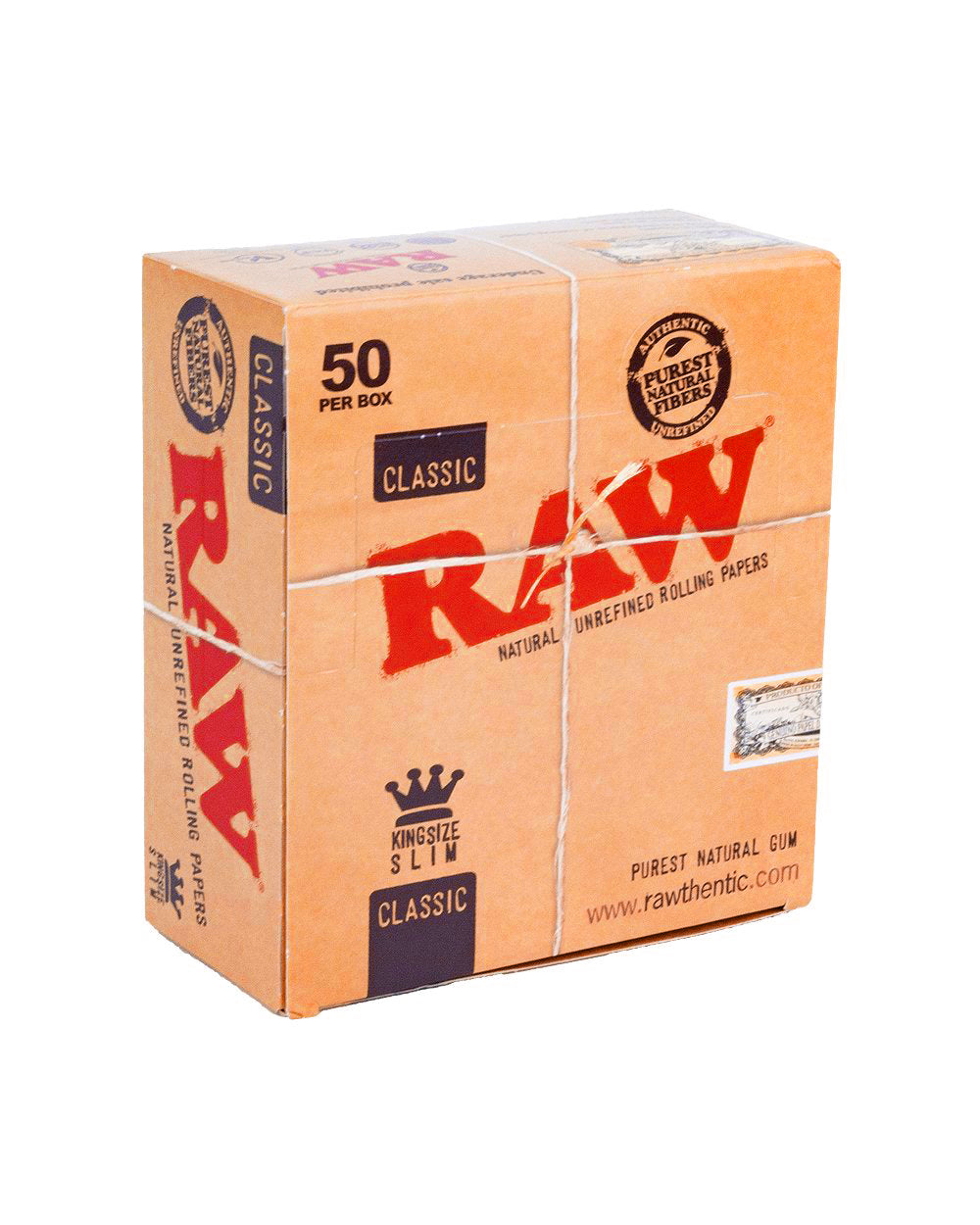 RAW Classic 1 1/4 500s Rolling Paper - 20ct Display