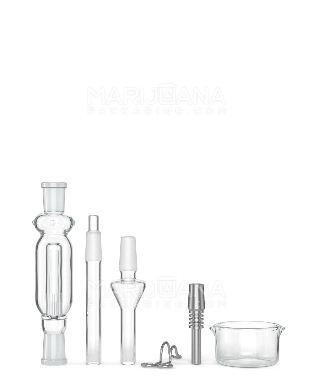 5 Assorted Stainless Steel Dabber w/ Silicone Tip