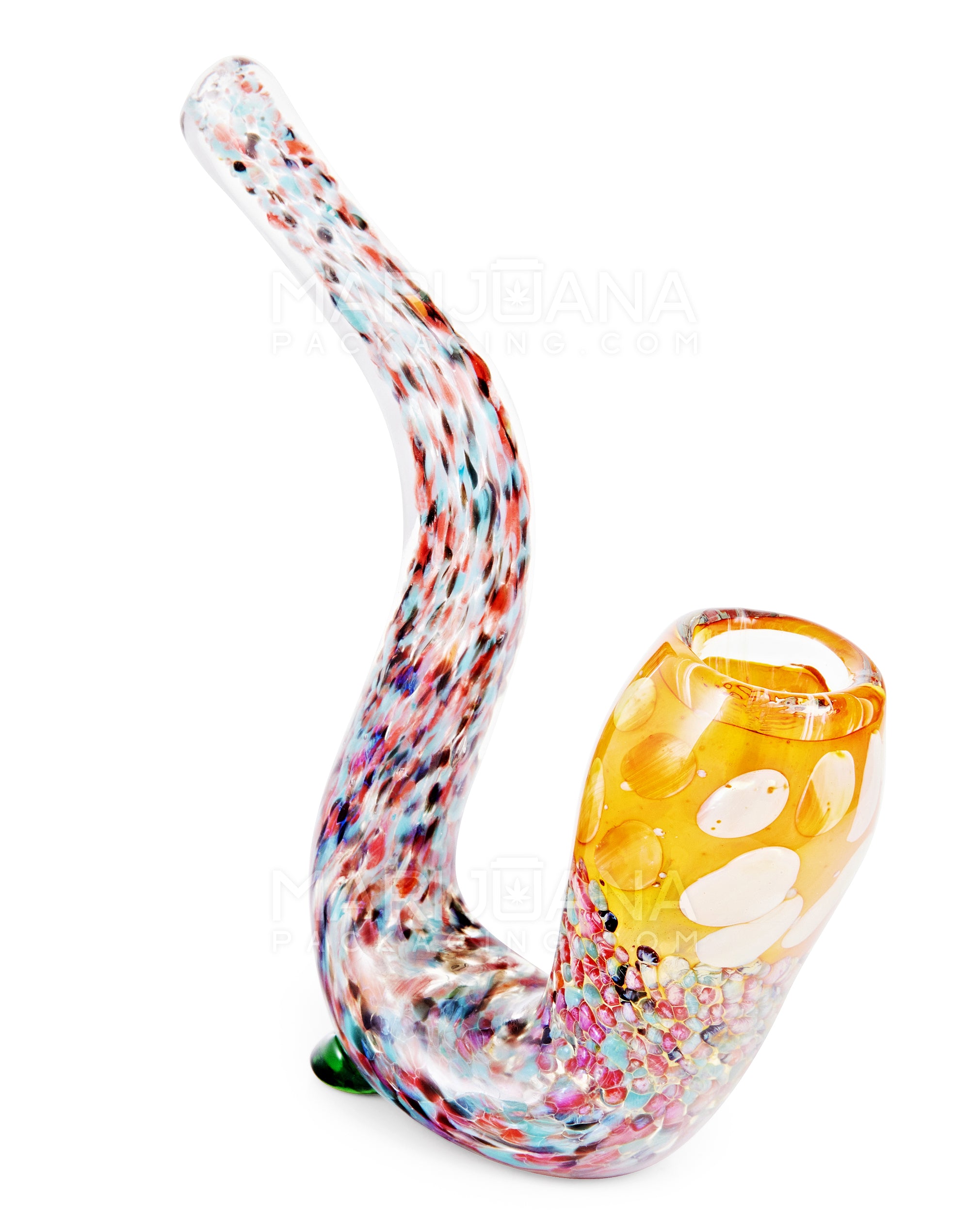 Changing colors Sherlock glass hand pipes 4.5 – Mile High Glass Pipes