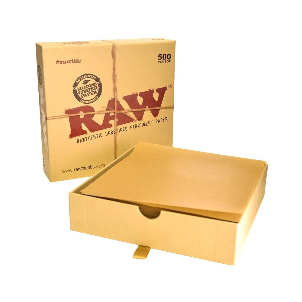 Silicone Coated 27lb Natural Parchment Paper Squares (All Sizes Available)