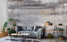Concrete Wall Mural, Eco Friendly Wall Mural, Sustainable wall mural