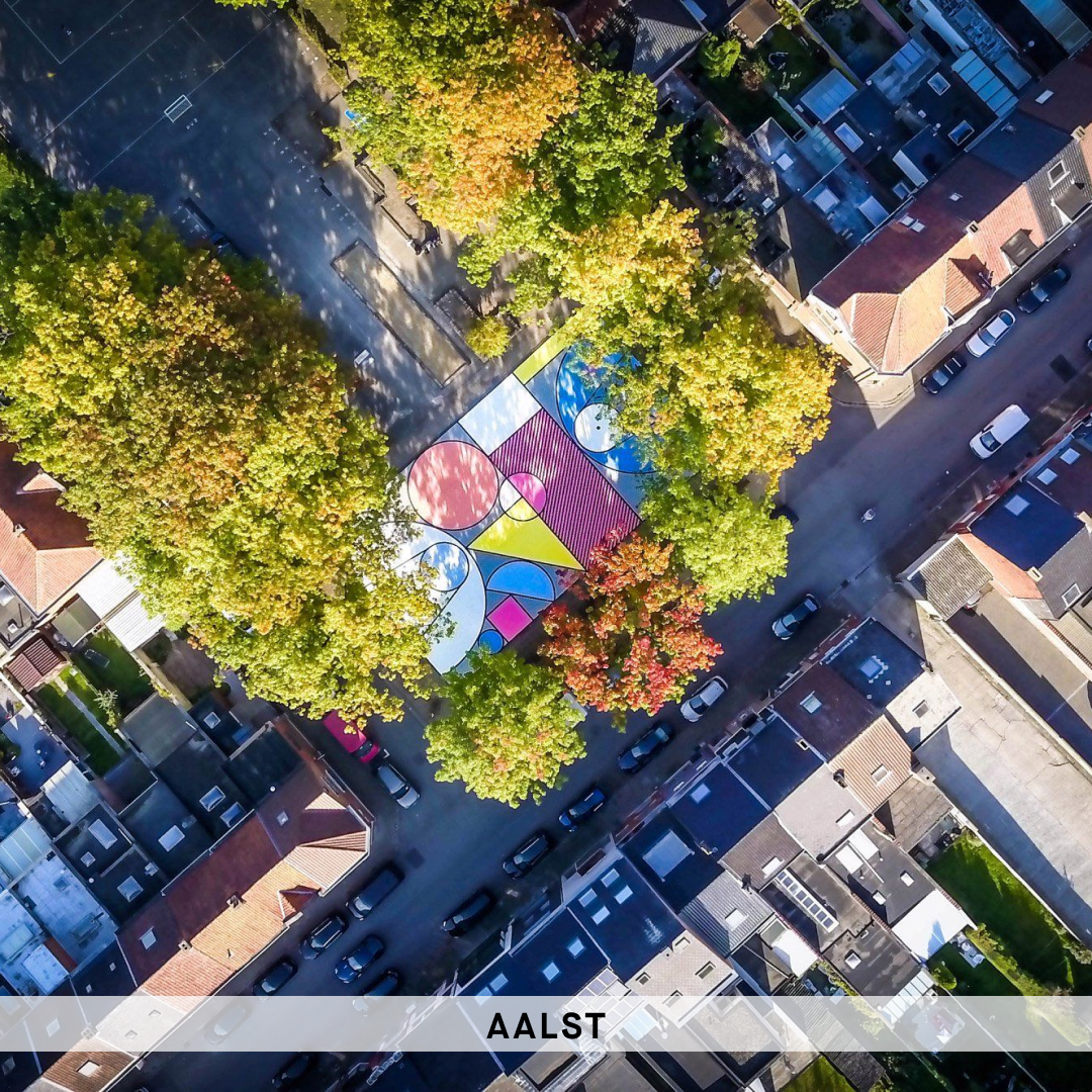 Aalst court street art playground