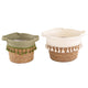 Tassel Storage Baskets Set of 2