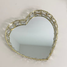 Gold Heart Crystal Tray (2 sizes)