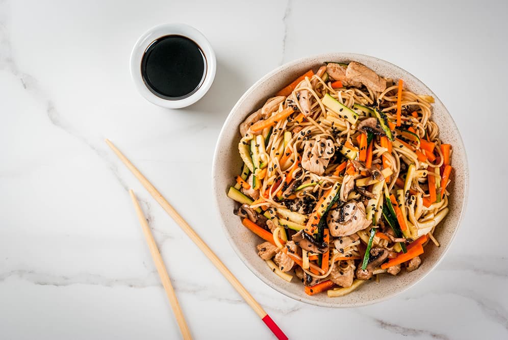 Quick, Tasty Dinners to Try at Home - vegetarian stir-fry