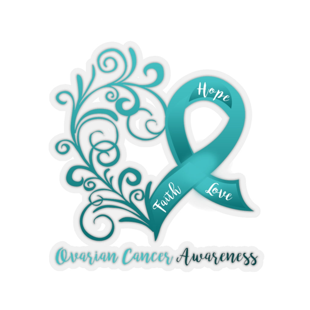 Ovarian Cancer Ribbon Svg 8650