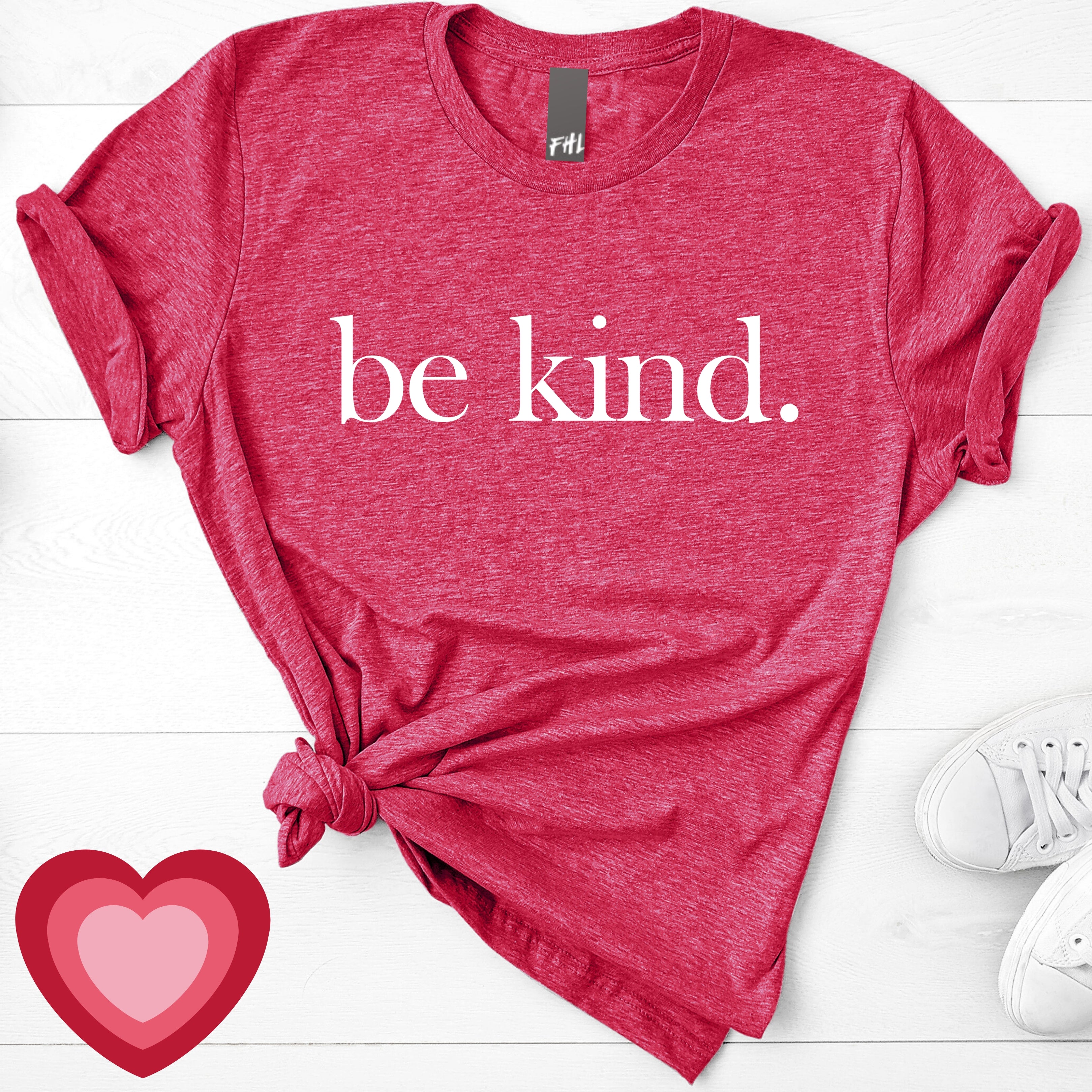 extreem Aas Redding be kind. Raspberry T-Shirt (Quick Ship) – Faith Hope Love Boutique