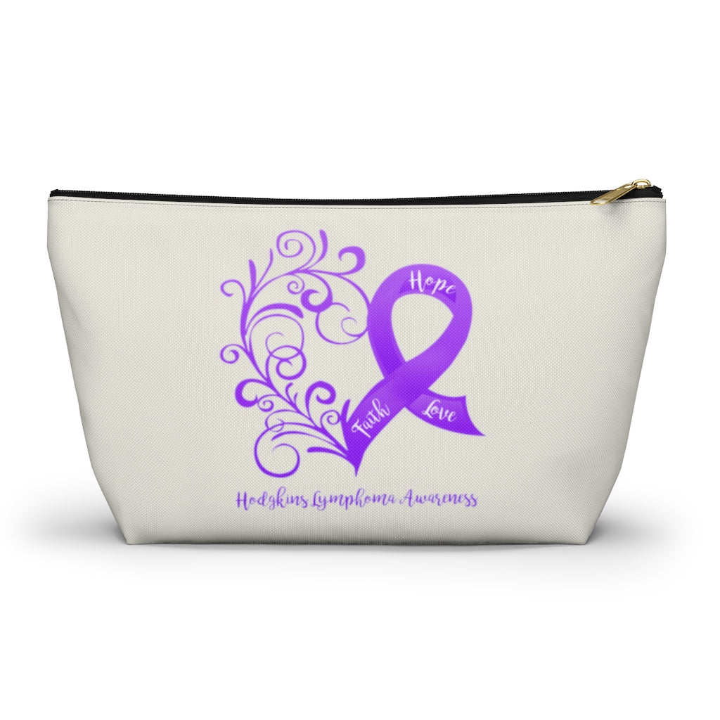 Hodgkins Lymphoma Caregiver Crossover Waist Leggings with