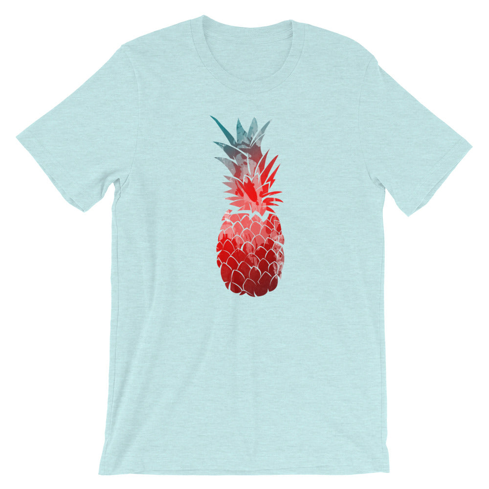 Red Pineapple Cotton T-Shirt