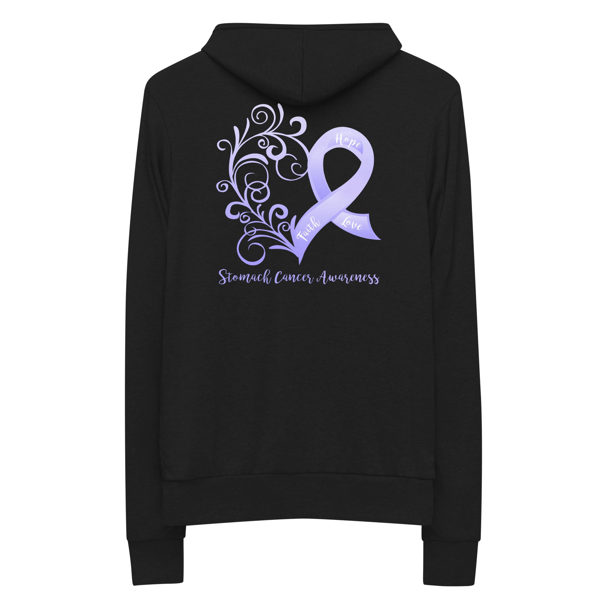 Stomach Cancer Awareness - Periwinkle Ribbon' Men's Hoodie