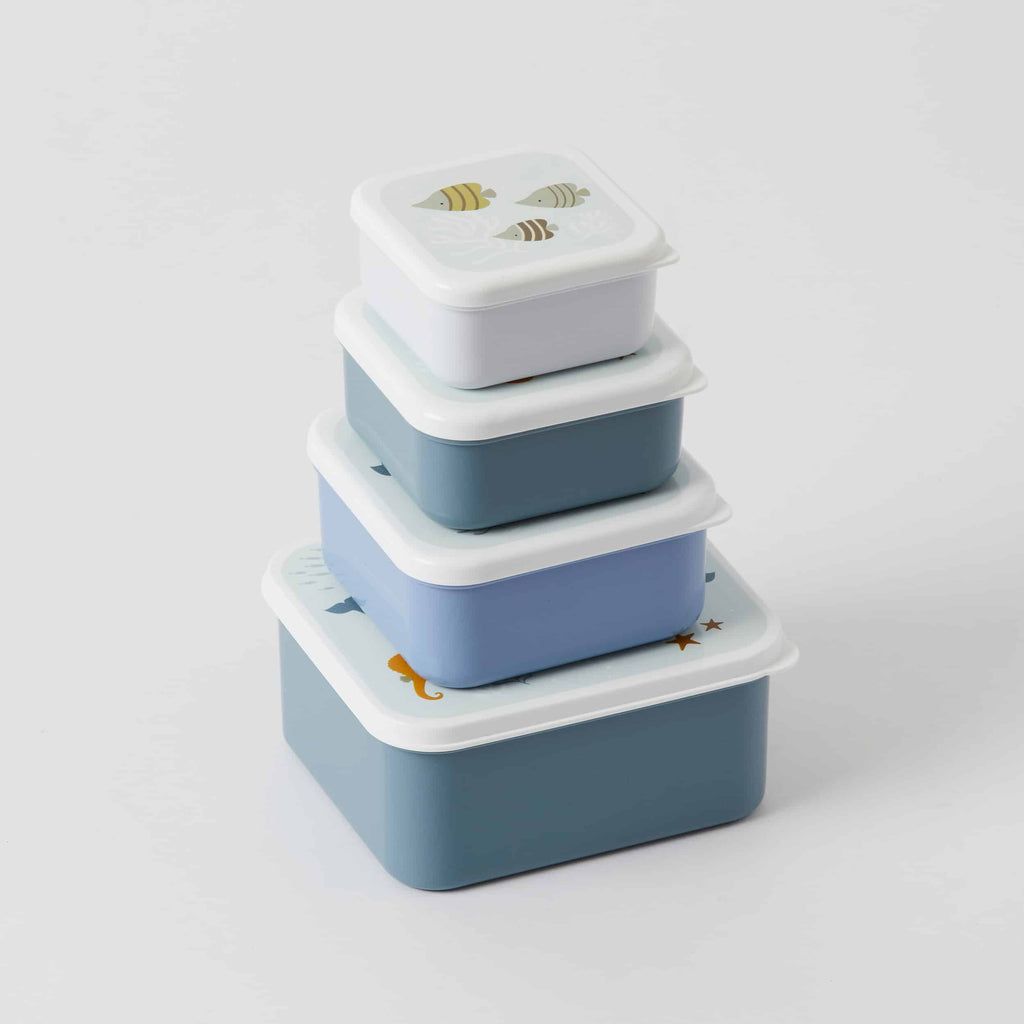 A Little Lovely- Lunch & Snack Box Set: Oceans