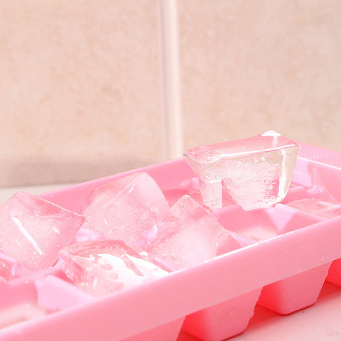 1pc Easy-release Ice Cube Tray With Push Button