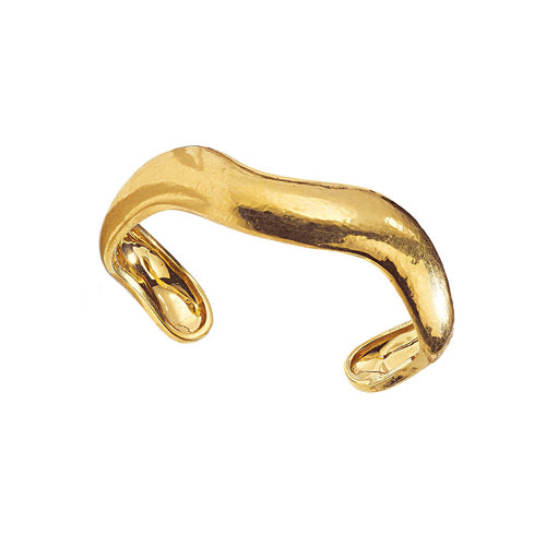 Belperron-Jewelry-Wave-Virgin-Yellow-Gold-Cuff