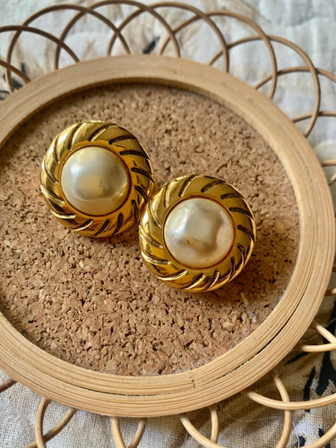 The Golden Glow Pearl Earrings Online in India  Totapari India
