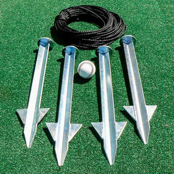 Heavy Duty Batting Cage Stake Down Kit