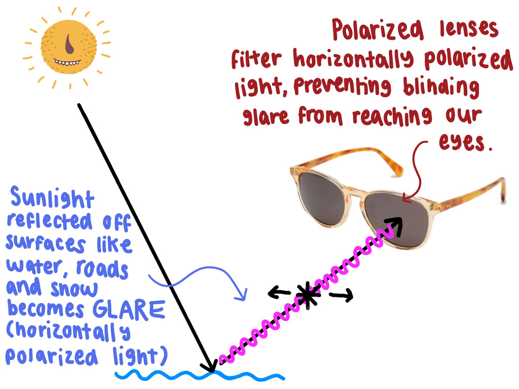 What is the difference between polarized and non-polarized lenses? – The  Rocket Eyewear Company