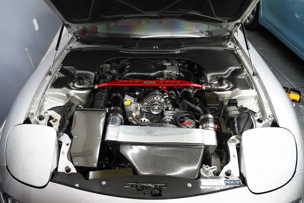 Mazda Rx 7 Fd3s Carbon Fiber Engine Cover Garage Alpha