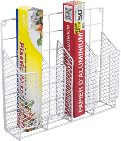 Steel Wire Organizer is an popular plastic bag storage ideas.