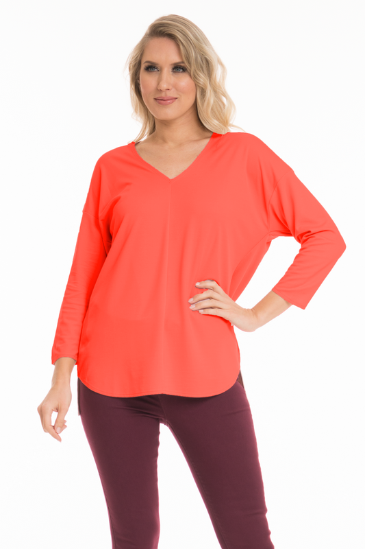 Women's Peached Jersey Capri Set with Frilled Sleeves – Cantafio Sales