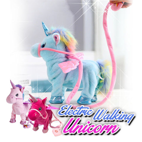 walking unicorn toy