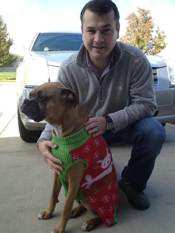 Ugly Tacky Christmas Sweater for Pets, Dogs, Animals