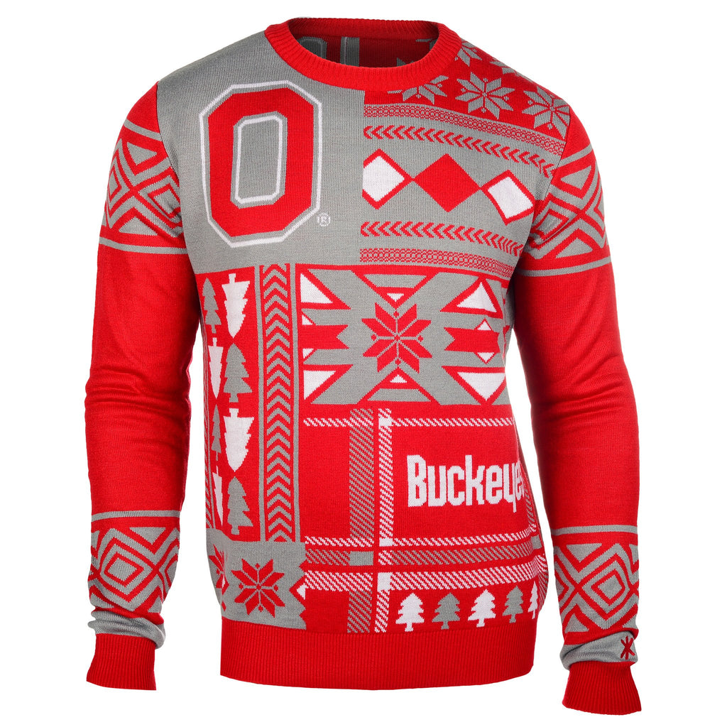 Ohio State Buckeyes Ugly Christmas Sweater – Ugly Christmas Sweater Party