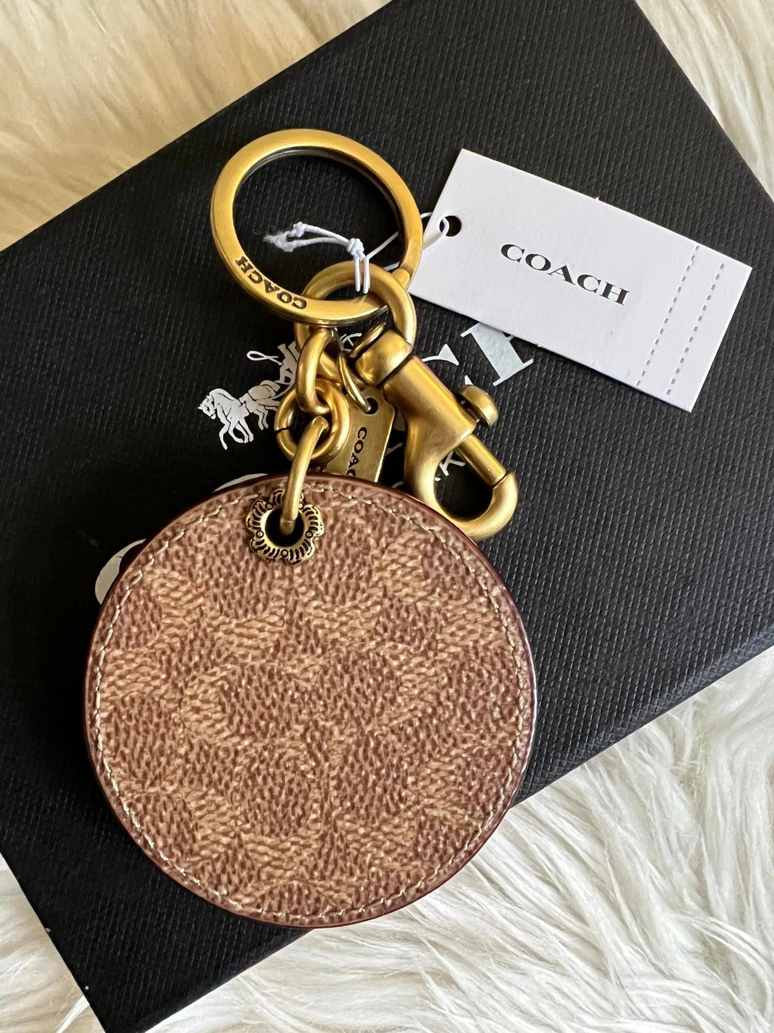 Coach Mini Court Backpack Bag Charm in Signature Canvas – Club de Mode