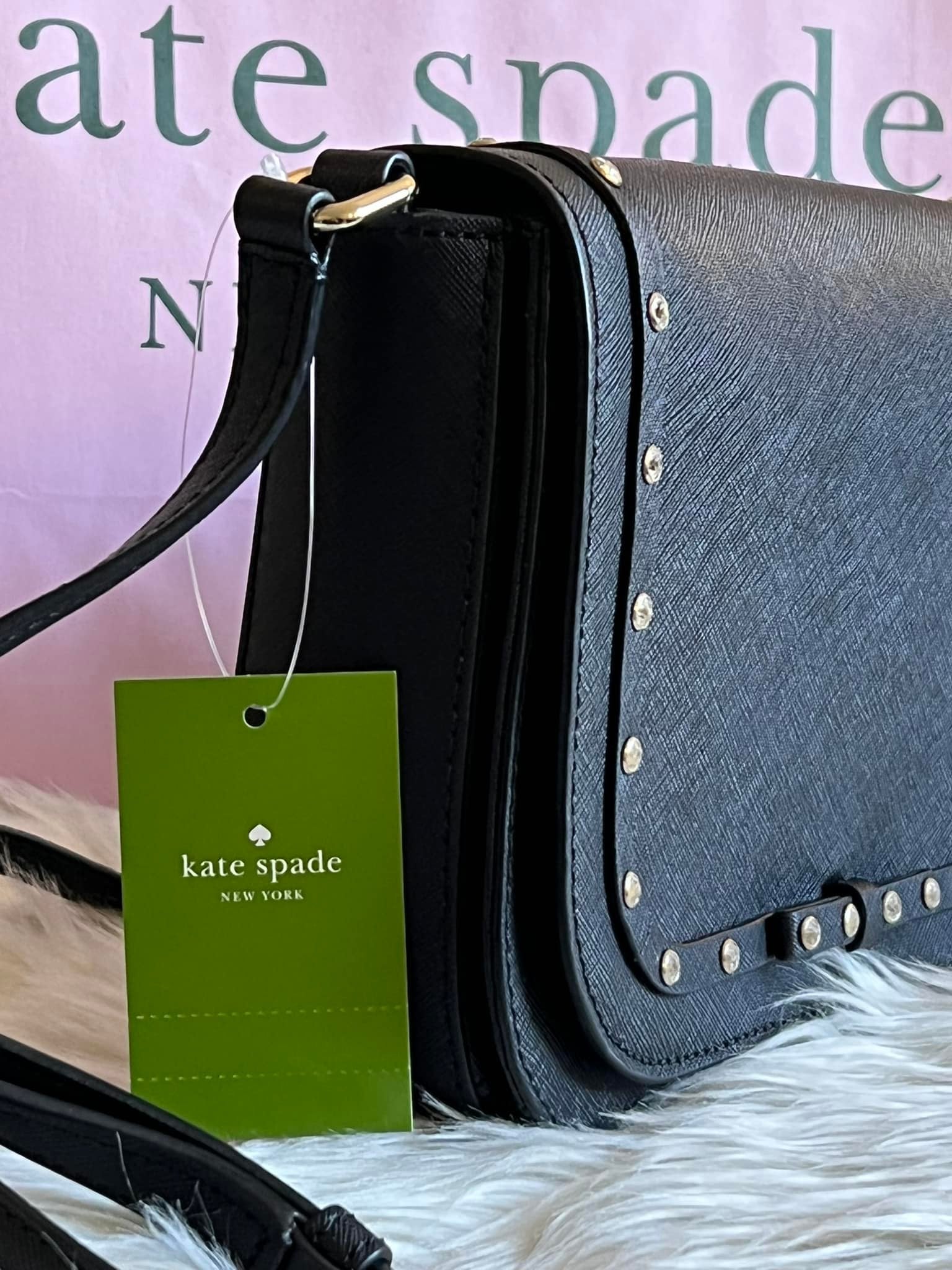 Kate Spade Laurel Way Large Carsen Jeweled Crossbody – Club de Mode