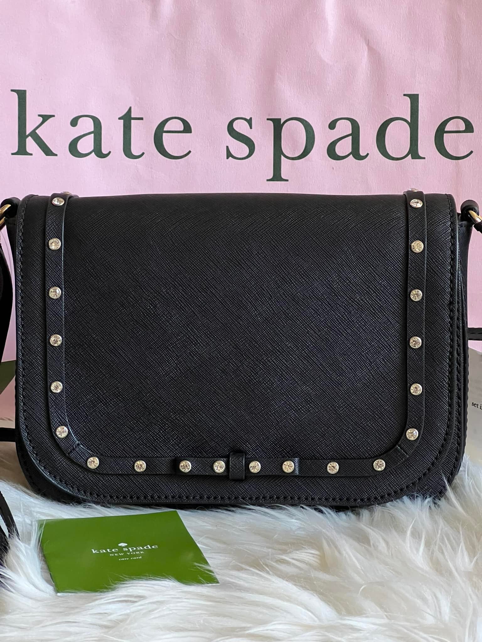 Kate Spade Laurel Way Large Carsen Jeweled Crossbody – Club de Mode