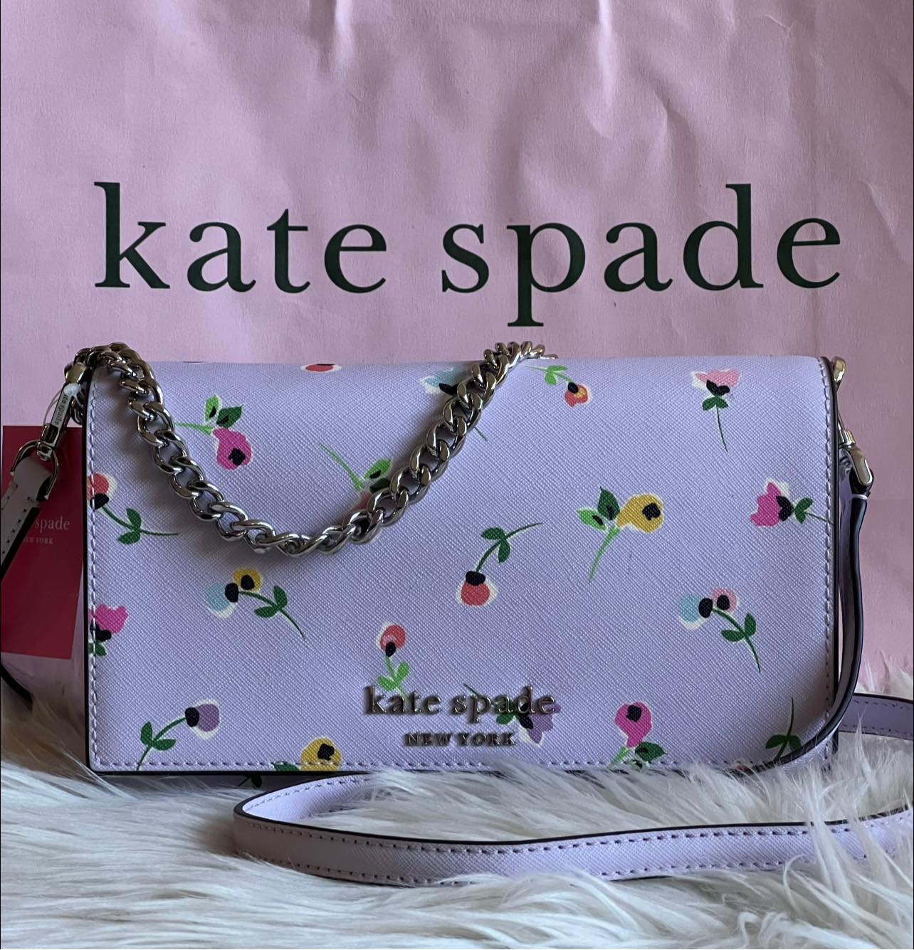 Kate Spade New York Cameron Floral Ditsy Convertible Crossbody